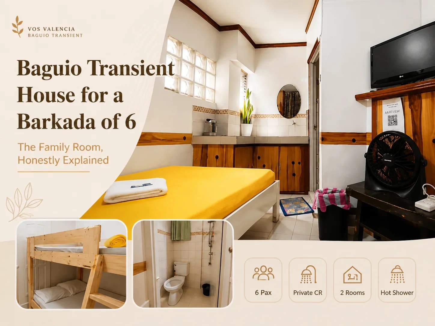 Baguio Transient House for a Barkada of 6: The Family Room, Honestly Explained
