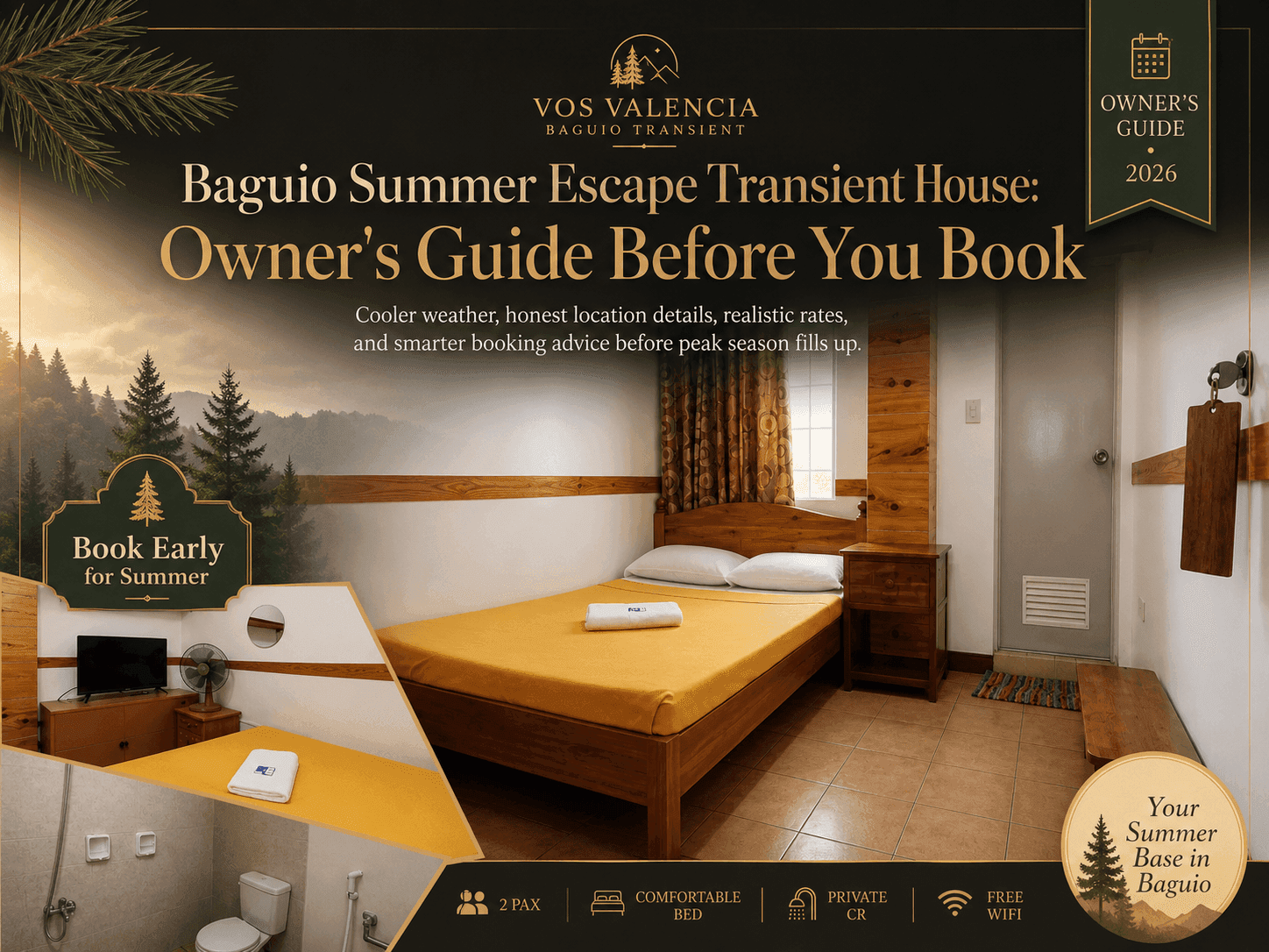 Baguio Summer Escape Transient House: Owner's Guide Before You Book