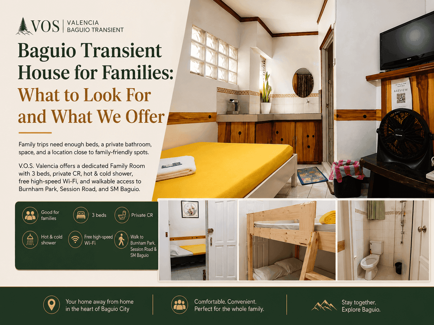 Baguio Transient House for Families: What to Look For and What We Offer