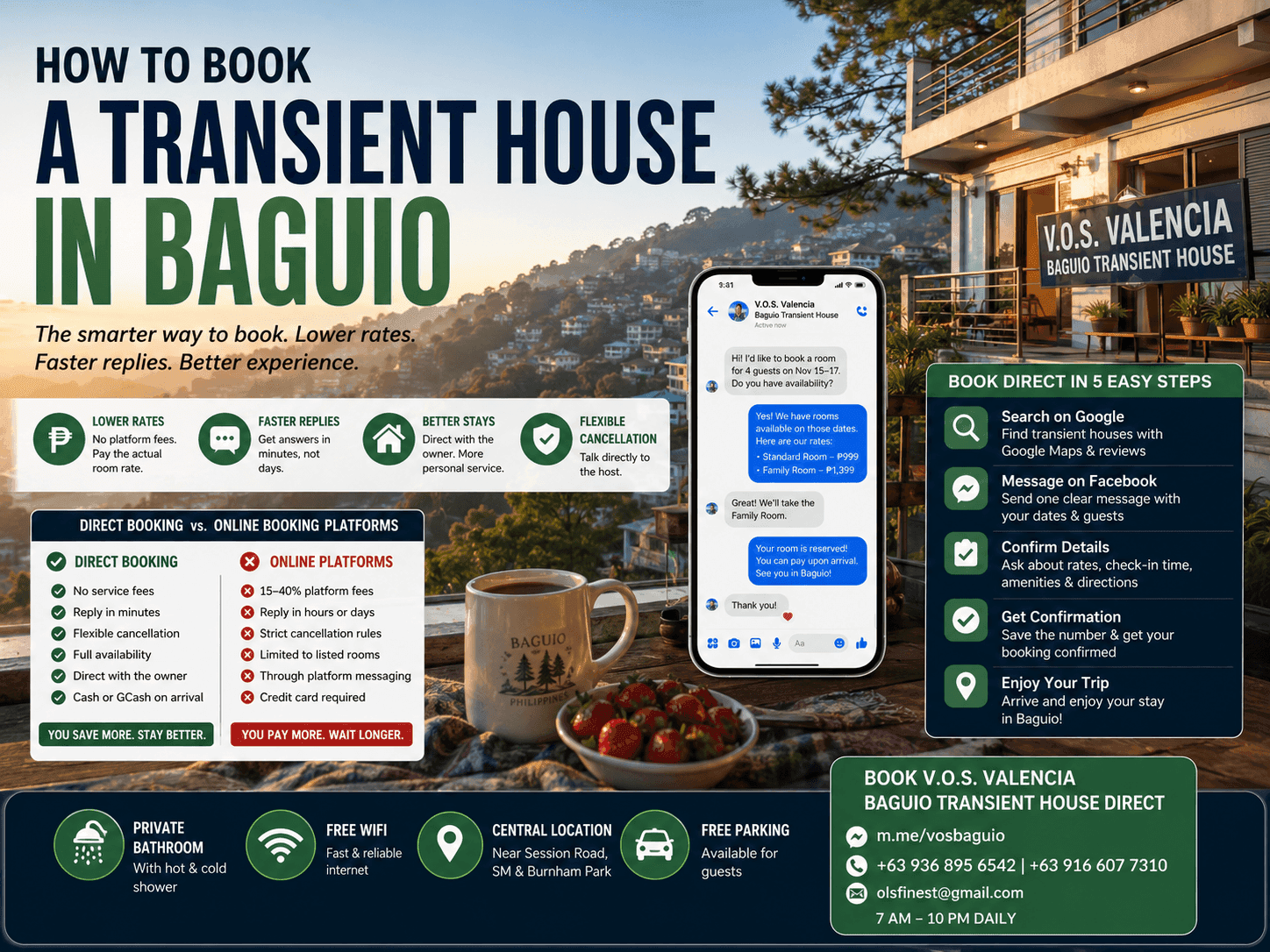 How to Book a Transient House in Baguio Direct (And Why It's Better)