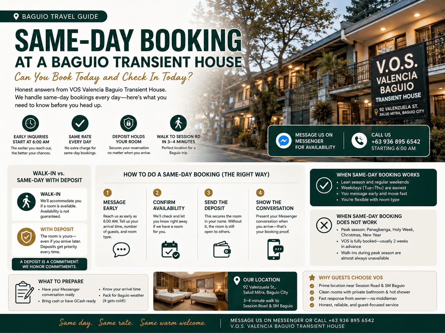Same-Day Booking Transient Baguio: What It Is and How It Actually Works