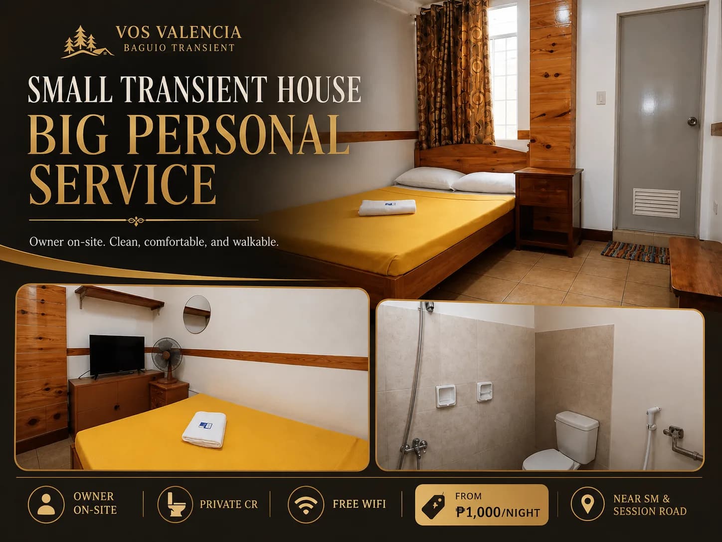 Small Transient House Baguio Personal Service: What It Looks Like When the Owner Is the One Serving You