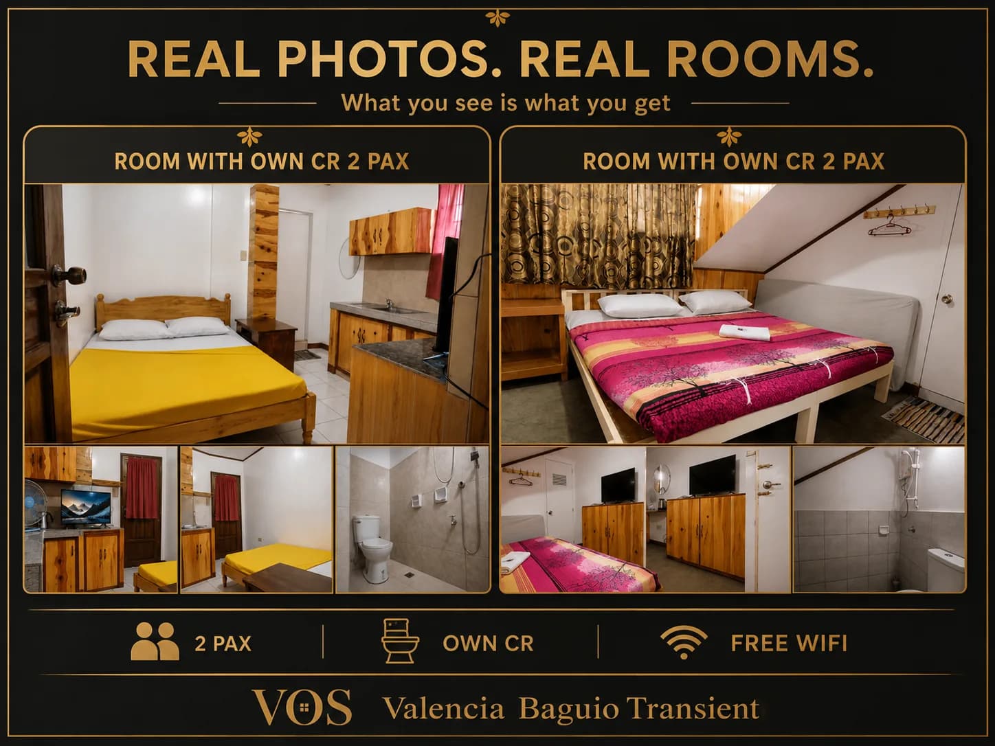 Transient House Baguio With Real Photos: What You See Is What You Get
